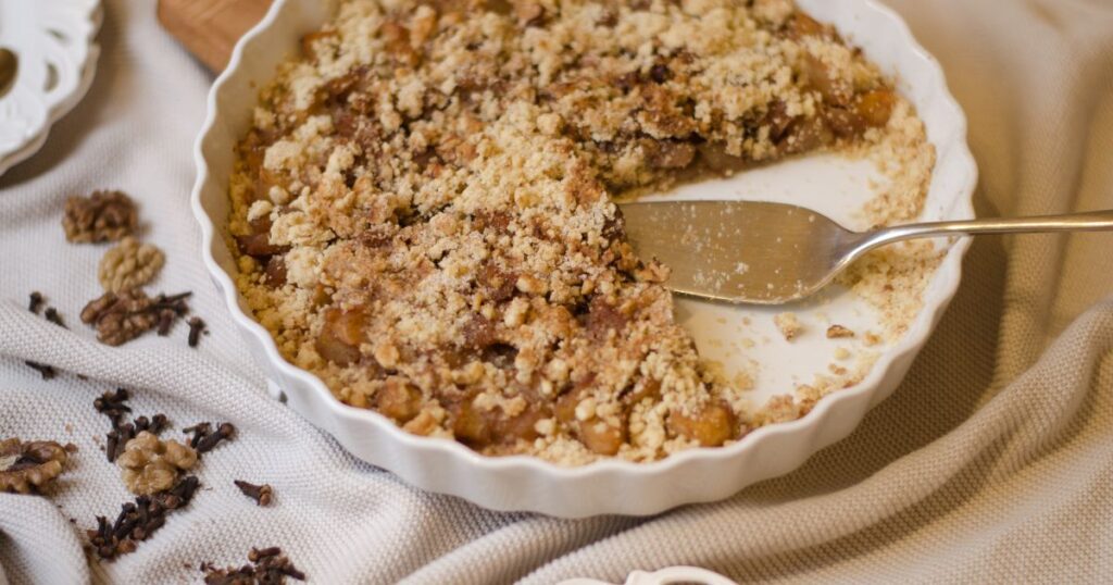 recipe for apple crumble dessert